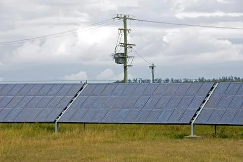 Solar panels Stock Photos