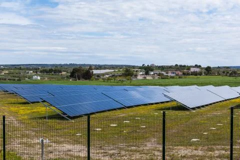 Solar panels Stock Photos