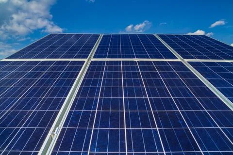 Solar panels Stock Photos