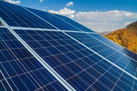 Solar panels Stock Photos