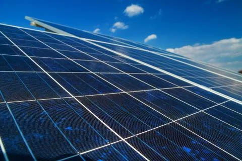 Solar panels Stock Photos