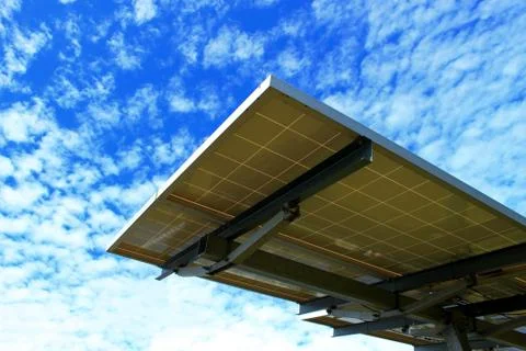 Solar panels 库存照片