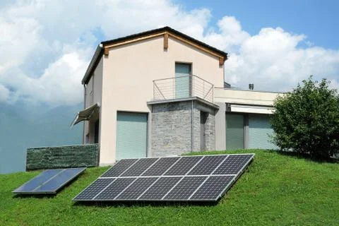 Solar panels Stock Photos