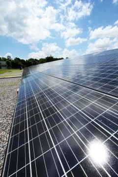 Solar panels Stock Photos