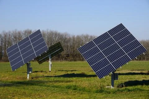 Solar Panels 写真素材