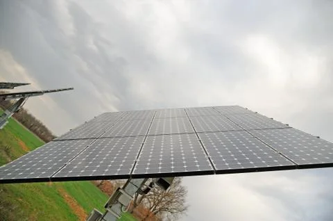 Solar panels 写真素材