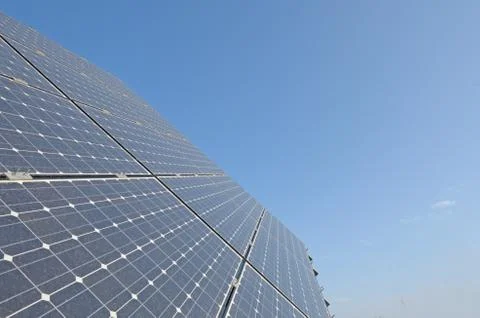 Solar panels Stock Photos