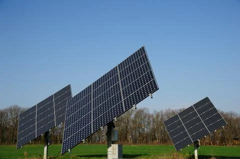 Solar panels Stock Photos