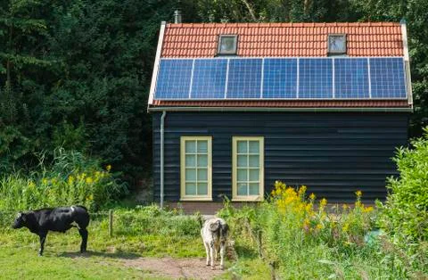 Solar panels Stock Photos