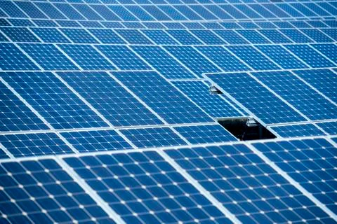 Solar Panels Stock Photos