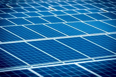 Solar Panels Stock Photos