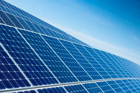 Solar Panels Stock Photos