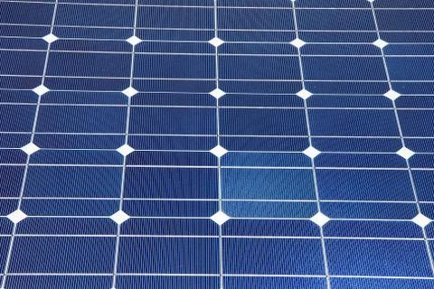 Solar panels Foto stock