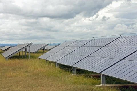 Solar Panels Stock Photos