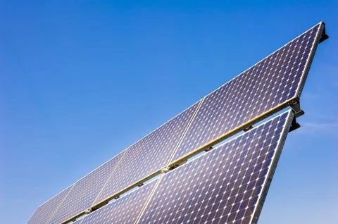 Solar panels Stock Photos