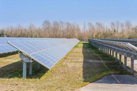 Solar panels Stock Photos