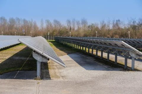 Solar panels Stock Photos