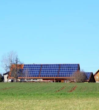 Solar panels Stock Photos