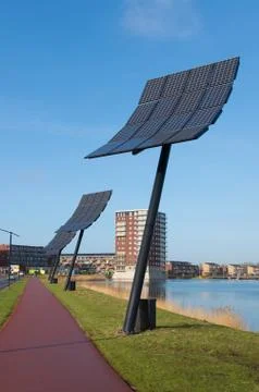 Solar panels Stock Photos