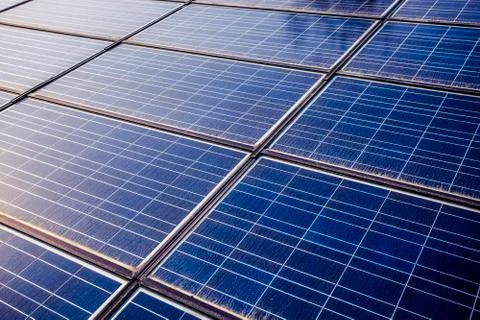 Solar panels Stock Photos
