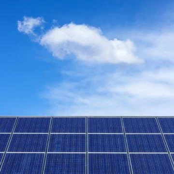 Solar panels Stock Photos