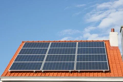 Solar panels Stock Photos