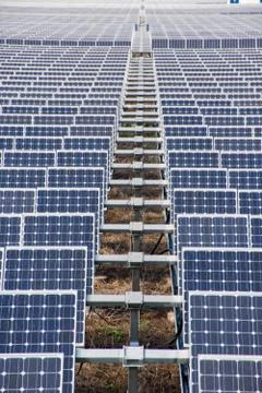 Solar panels Stock Photos