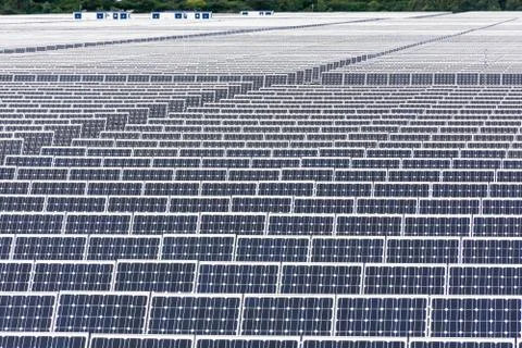 Solar panels Stock Photos