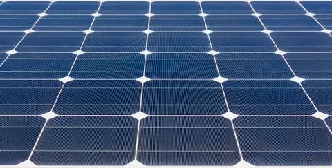 Solar panels Stock Photos