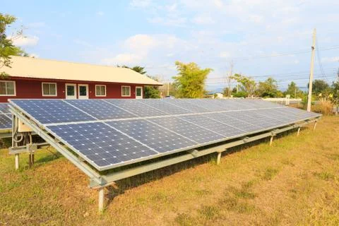 Solar Panels Stock Photos