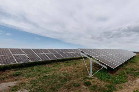 Solar panels Stock Photos