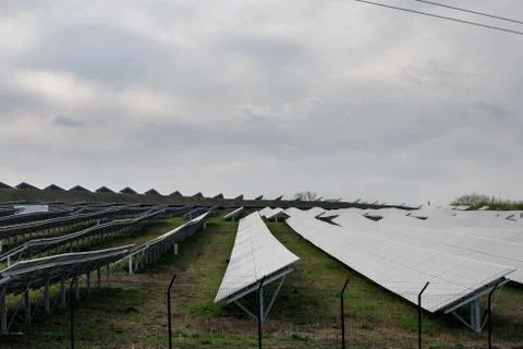 Solar panels Stock Photos