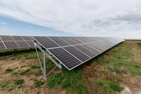 Solar  panels Stock Photos