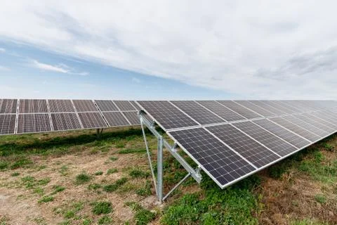 Solar panels Stock Photos