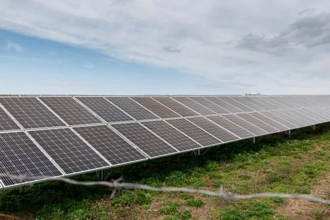 Solar panels Stock Photos