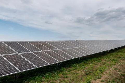 Solar panels Stock Photos