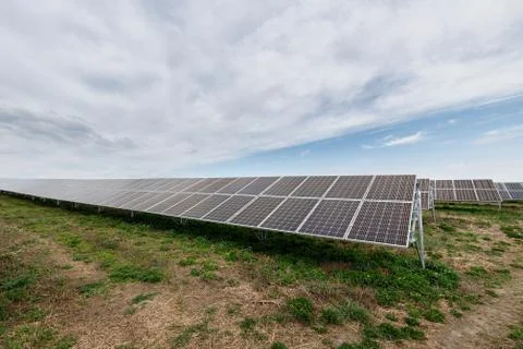 Solar panels Stock Photos