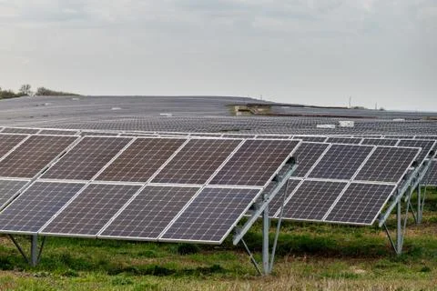 Solar panels Stock Photos
