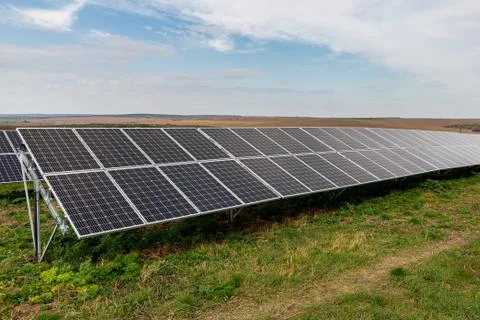 Solar panels Stock Photos