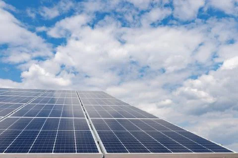 Solar panels Stock Photos