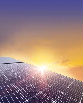 Solar panels Stock Photos