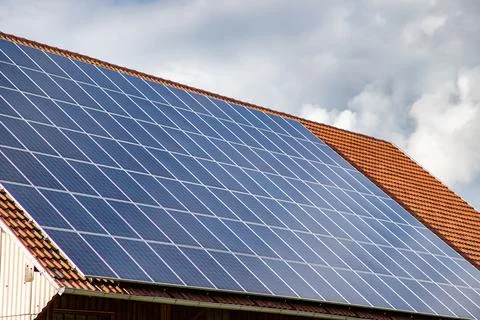 Solar panels Stock Photos