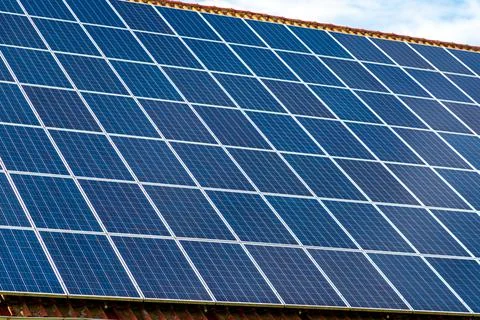 Solar panels Stock Photos