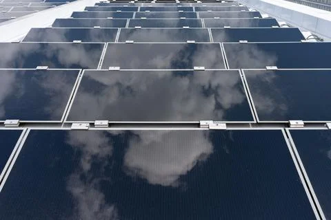 Solar panels. Stock Photos