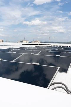 Solar panels. Stock Photos