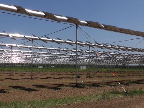Solar Panels plant Stock Footage 128182042