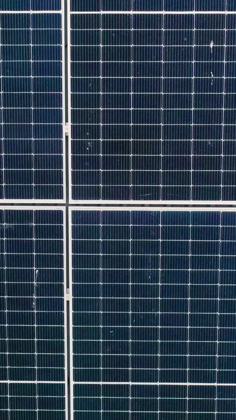 Solar Panels on a Roof Stock Footage 319556587