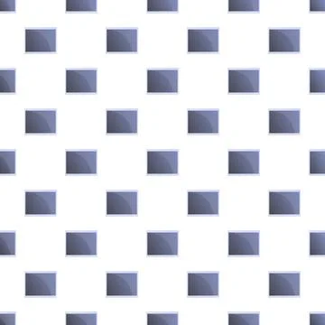 Solar panels seamless pattern generating clean energy background Stock Illustration
