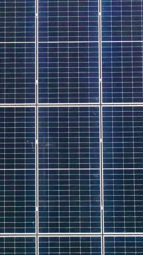 Solar Panels Vertical Stock Footage 319548245