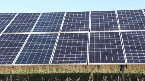 Solar Pannel Stock Footage 118001653